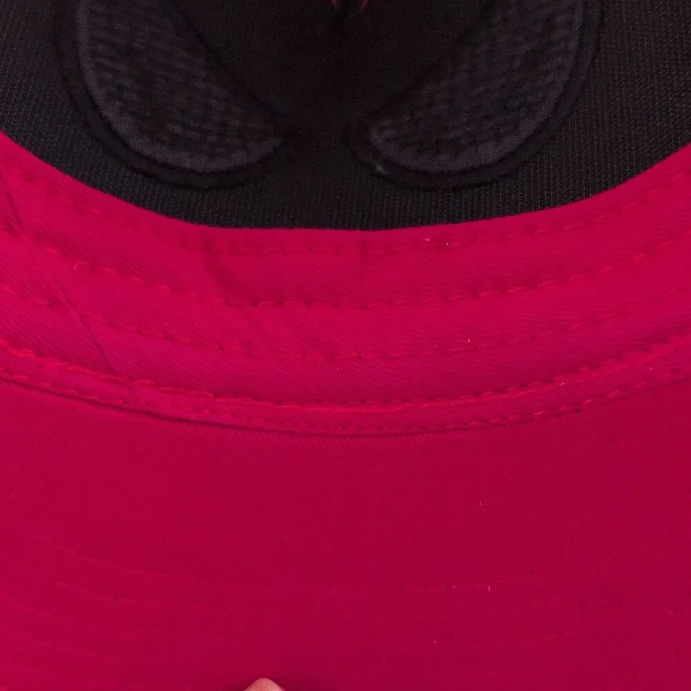 Skechers Youth Red/Black Monster Sequin Eyes Trucker Hat Adjustable
